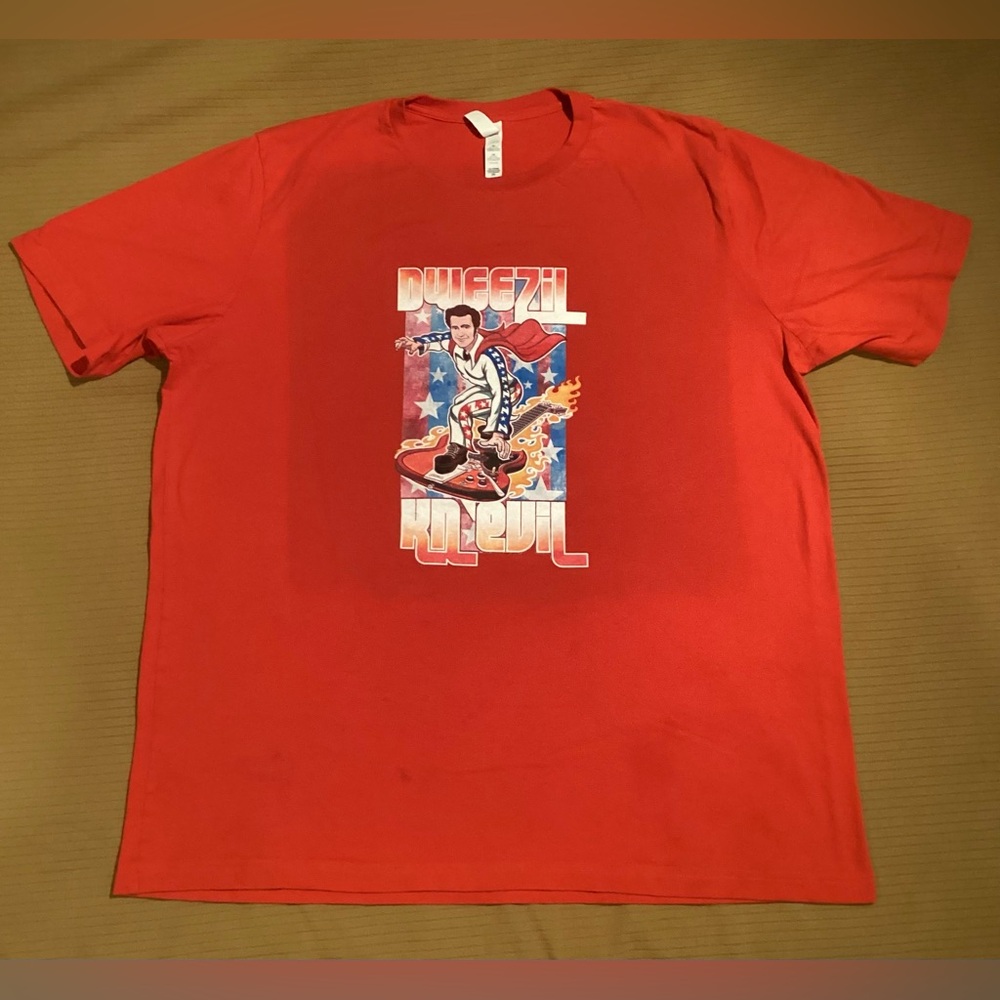 Men's Retro Band Shirt Dweezil Kn'Evil Zappa
